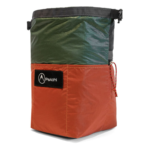 RagBag Bouldering Bucket - Burnt Orange & Green