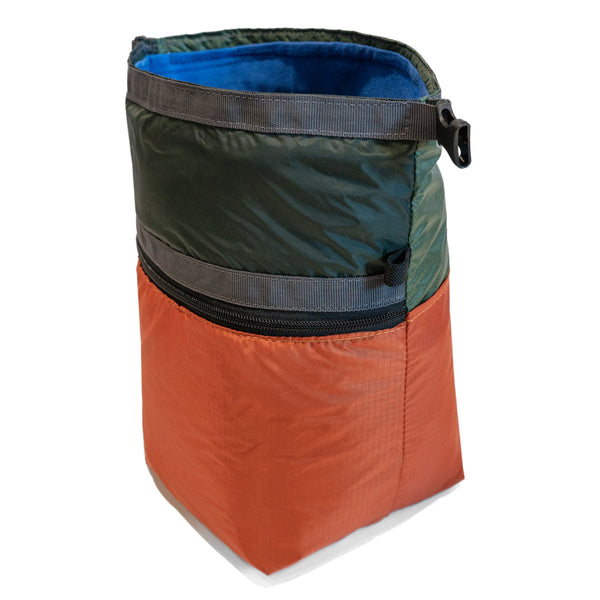 RagBag Bouldering Bucket - Burnt Orange & Green