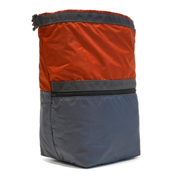 RagBag Bouldering Bucket - Grey & Burnt Orange