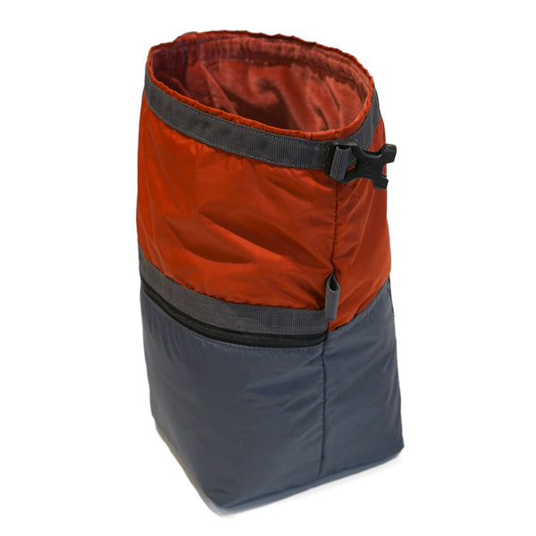 RagBag Bouldering Bucket - Grey & Burnt Orange