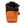A light orange climbing chalk bag with a zip closure accessory pocket and strong nylon waist strap
