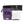 A purple climbing chalk bag with a 56g chalk ball and plastic double ended brush