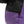 A purple rock climbing chalk bag with zip closure climbing accessory pocket